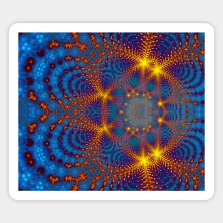 Kaleidoscope Fractal Beam Sticker